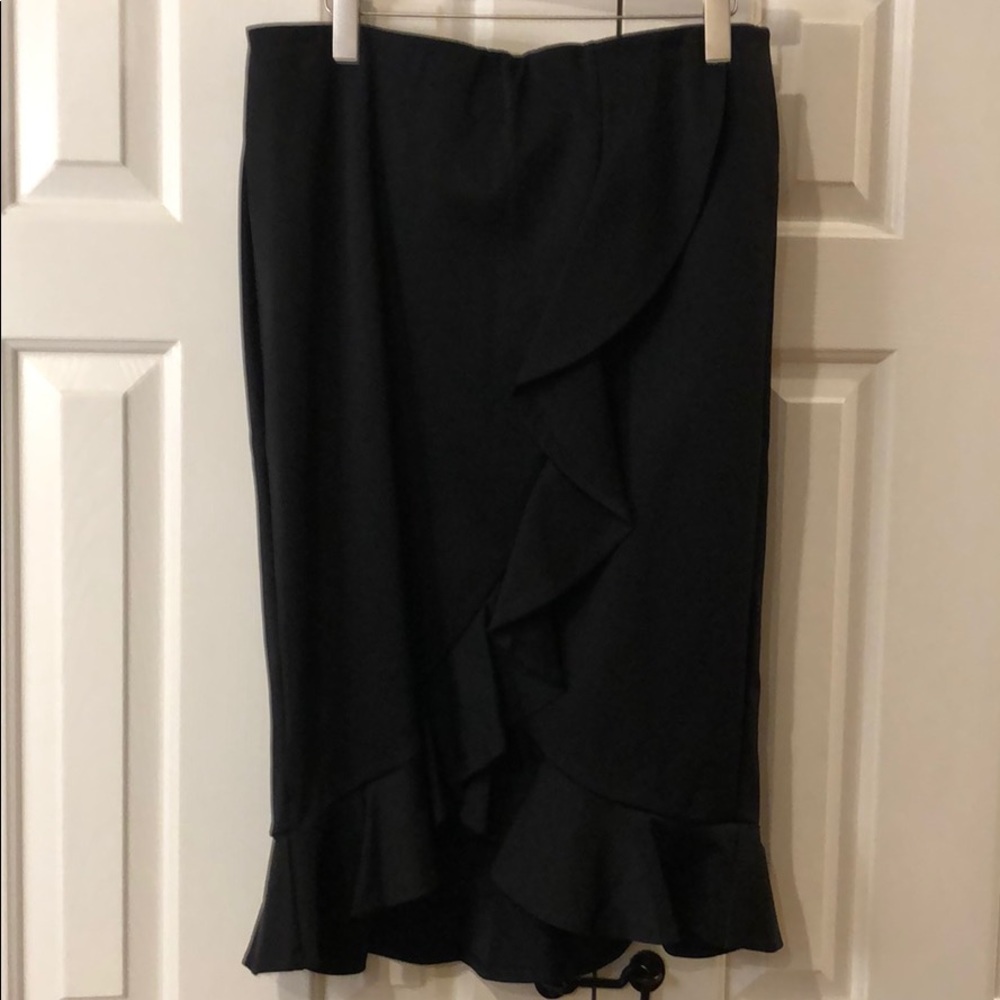 Lane Bryant black skirt